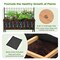 Costway 59" Raised Wooden Garden Bed with Metal Trellis Open Storage Shelves Drain Holes